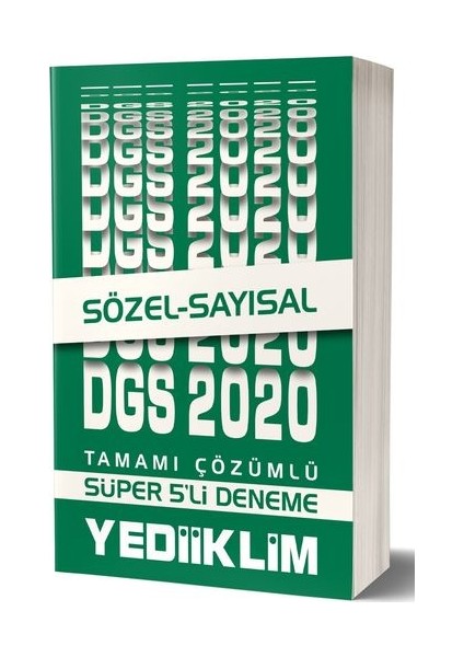 2020 ALES Sayısal Sözel Tamamı Çözümlü Süper 5'li Deneme