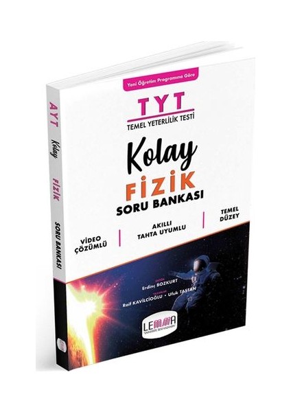 LEMMA TYT Kolay Fizik Soru Bankası