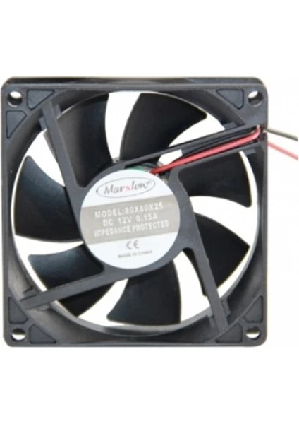 12V Fan - 80X80X25Mm