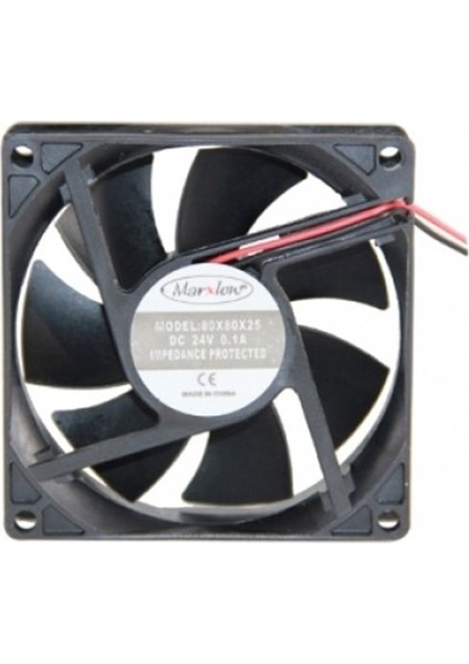 24V Fan - 80X80X25Mm