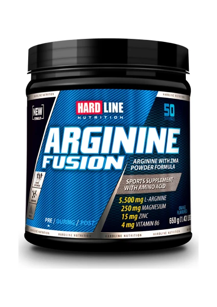 Hardline Nutrition Arginine Fusion 650 Gr. - (Arjinin )