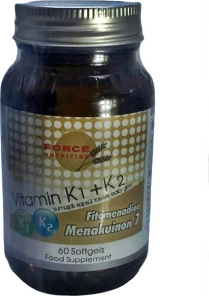 Vitamin K1 K2 60 Softgels