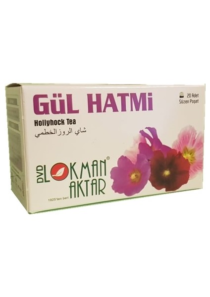 Gül Hatmi Çayı 20'li Süzen Poşet Net 40gr