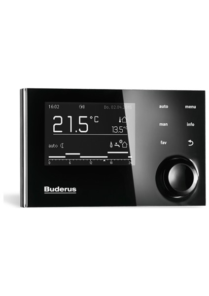 RC310 Kablolu Oda Termostatı Siyah