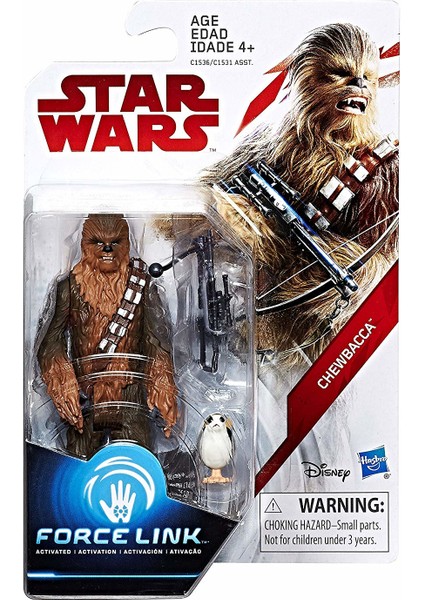 Hasbro Star Wars Chewbacca Force Link Figür Seri 1 C1536 / C1531