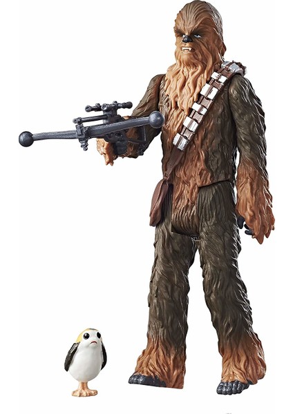 Figura Star Wars Chewbacca Force Link - Scala 9,5 Cm - Hasbro - Con Accessori