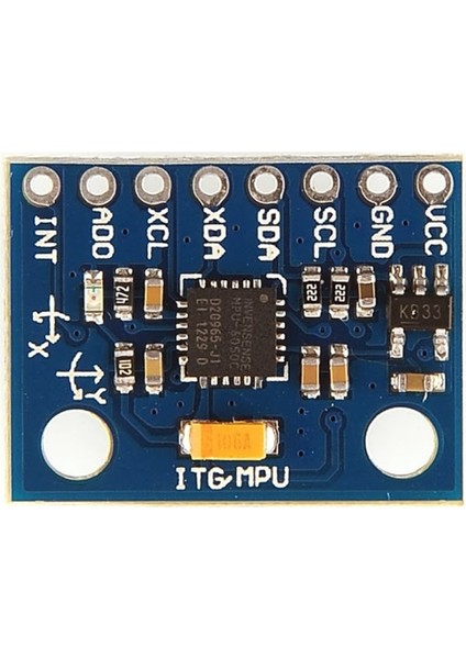 Mpu6050 6 Eksen İvme Ve Gyro Sensörü