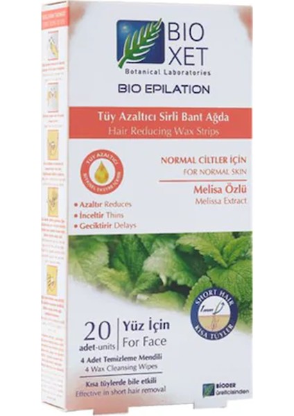 Bioxet Yüz Ağda Bantı Normal Ciltler