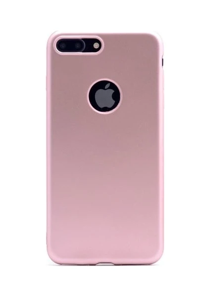 Tekno Grup Apple iPhone 7 Plus Ultra İnce Mat Silikon - Rose