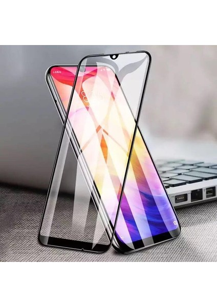 Apple iPhone X Ultra İnce Mat Silikon - Gold + Tam Kaplayan 6D Nano Ekran Koruyucu