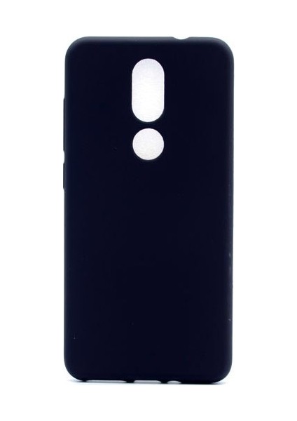 Casper Via A2 Mat Premium Silikon Kılıf - Siyah + Cam Ekran Koruyucu