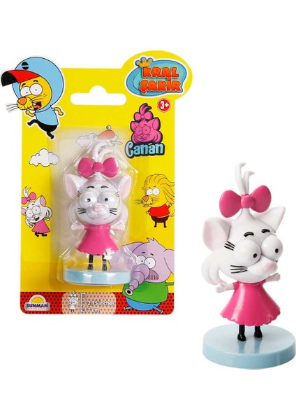 Kral Şakir Canan Oyuncak Tekli Figür 7 cm fiyatları