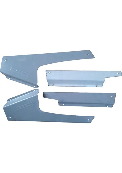 Citroen Berlingo 2 İç Kapı Eşiği 4 Prç Paslanmaz Çelik 2008-2018