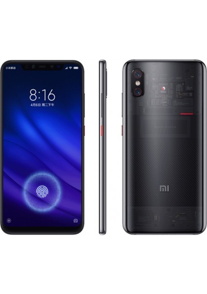 Yenilenmiş Xiaomi Mi 8 Pro 128 GB 8 GB RAM (12 Ay Garantili) Saydam Siyah