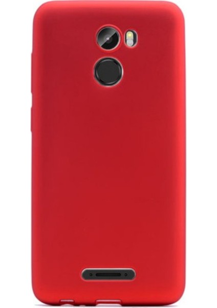 Casper Via P2 Mat Premium Silikon Kılıf - Kırmızı