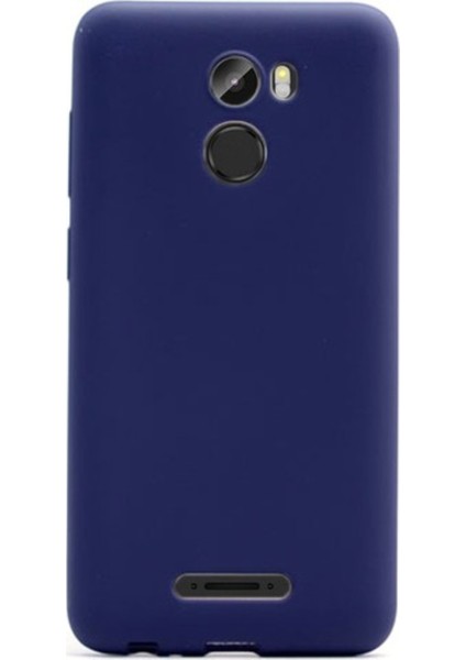Casper Via P2 Mat Premium Silikon Kılıf - Lacivert + Nano Ekran Koruyucu