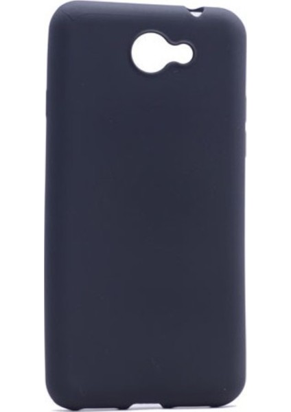 General Mobile Gm6 Mat Premium Silikon Kılıf - Siyah + Cam Ekran Koruyucu