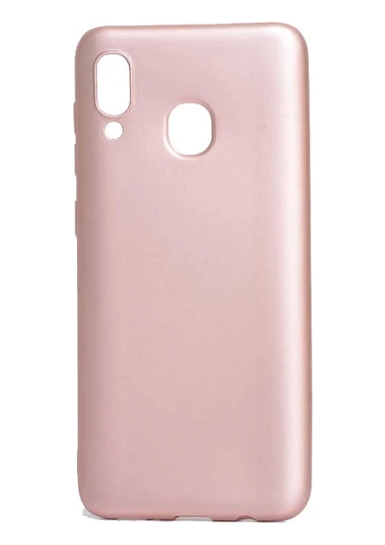 Tekno Grup Huawei Honor 8C Kılıf Mat Premium Silikon Kılıf - Rose + Cam Ekran Koruyucu