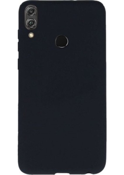 Huawei Honor 8X Mat Premium Silikon Kılıf - Siyah