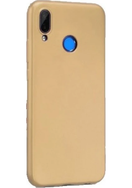 Tekno Grup Huawei Honor Play Mat Premium Silikon Kılıf - Gold