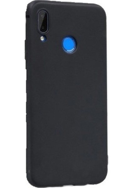 Huawei Honor Play Mat Premium Silikon Kılıf - Siyah + Nano Ekran Koruyucu