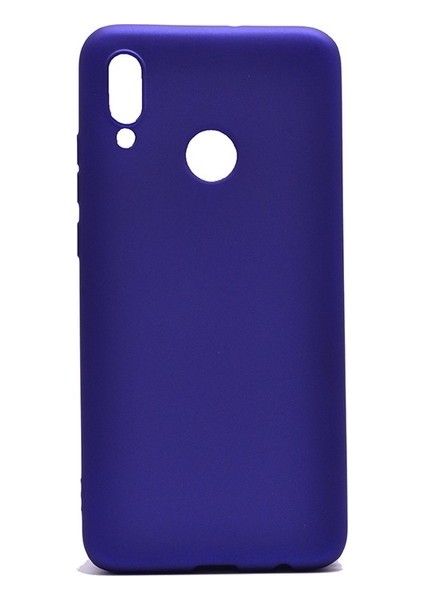 Huawei P Smart 2019 Mat Premium Silikon Kılıf - Lacivert