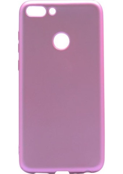 Huawei P Smart Mat Premium Silikon Kılıf - Rose + Nano Ekran Koruyucu