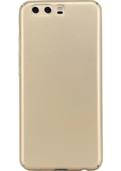 Tekno Grup Huawei P10 Mat Premium Silikon Kılıf - Gold