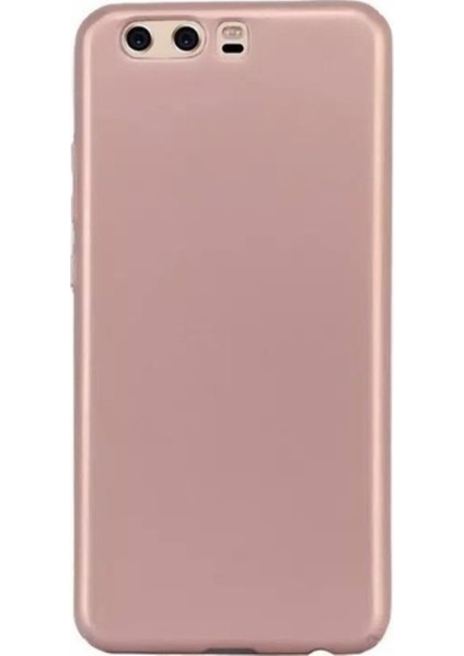 Huawei P10 Mat Premium Silikon Kılıf - Rose