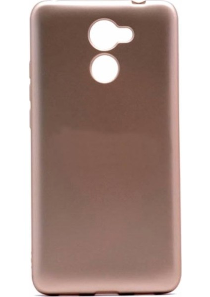 Huawei Y7 Prime Mat Premium Silikon Kılıf - Rose + Nano Ekran Koruyucu