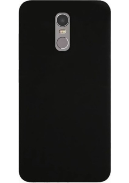 Lenovo K6 Note Mat Premium Silikon Kılıf - Siyah