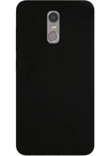 Tekno Grup Lenovo K6 Note Mat Premium Silikon Kılıf - Siyah