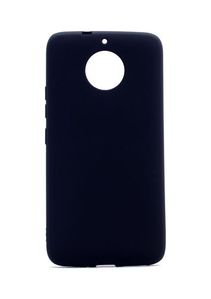 Lenovo Moto G5S Mat Premium Silikon Kılıf - Siyah + Nano Ekran Koruyucu