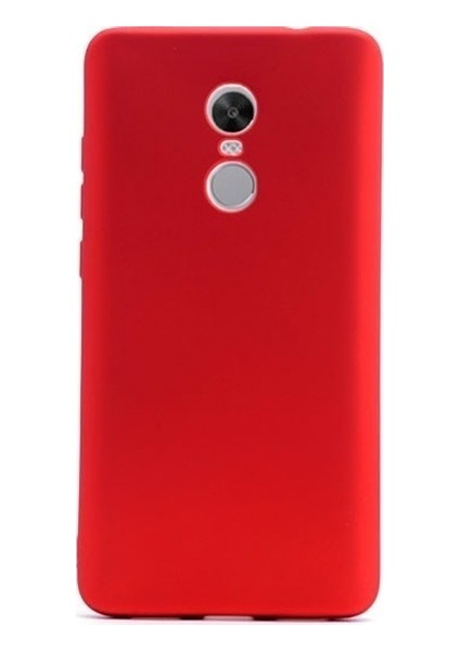 LG K9 2018 Mat Peremium Silikon Kılıf - Kırmızı