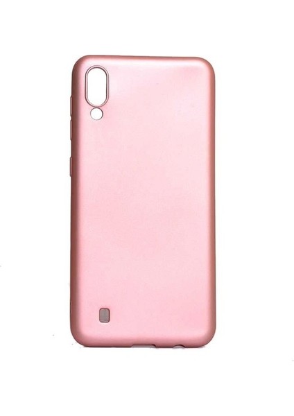 Samsung Galaxy A10 Kılıf Mat Premium Silikon Kılıf - Rose