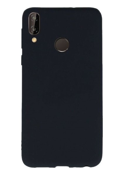 Samsung Galaxy A20E Kılıf Mat Premium Silikon Kılıf - Siyah