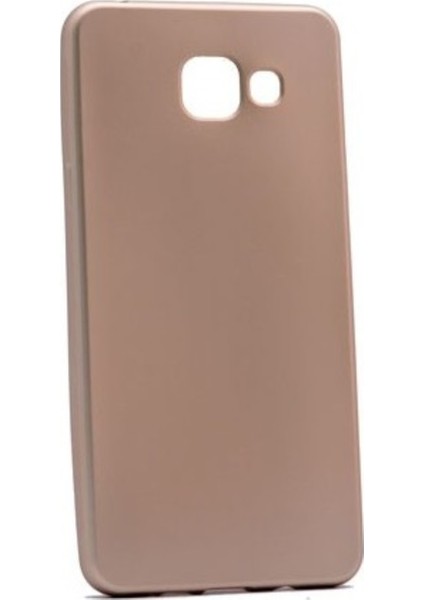 Samsung Galaxy A3 2016 Mat Premium Silikon Kılıf - Gold
