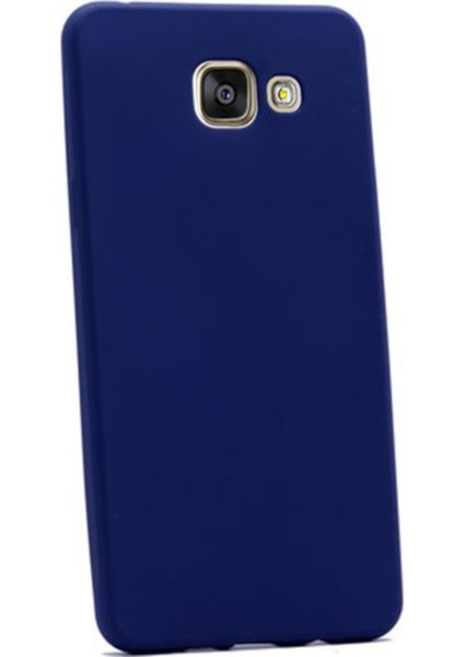 Samsung Galaxy A5 2016 Mat Premium Silikon Kılıf - Lacivert