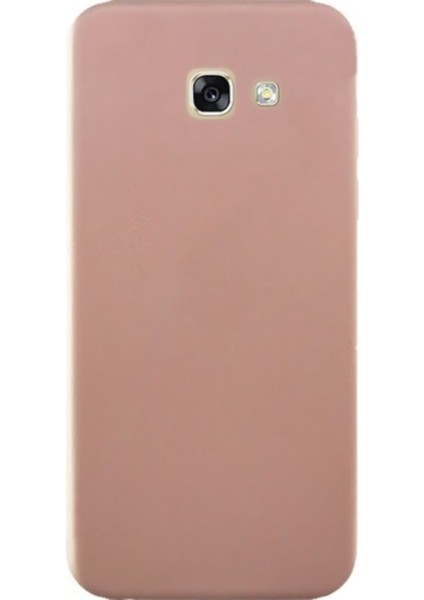Samsung Galaxy A5 2017 Mat Premium Silikon Kılıf - Rose + Nano Ekran Koruyucu