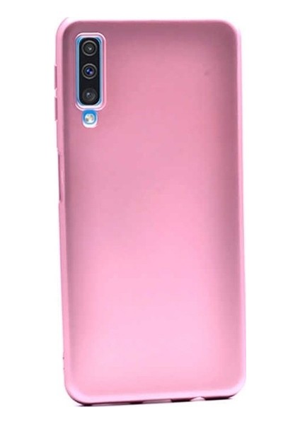 Samsung Galaxy A50 Kılıf Mat Premium Silikon Kılıf - Rose