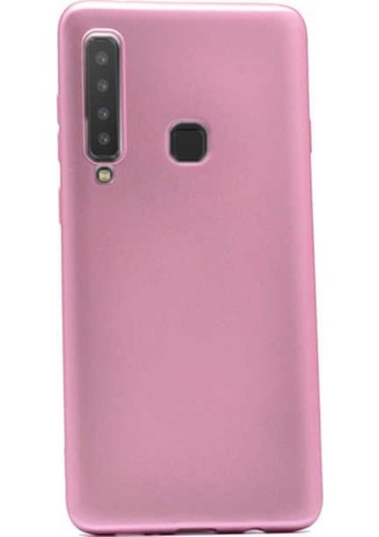 Samsung Galaxy A9 2018 Mat Premium Silikon Kılıf - Rose