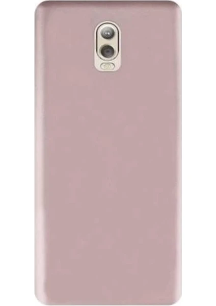 Tekno Grup Samsung Galaxy C8 Mat Premium Silikon Kılıf - Rose