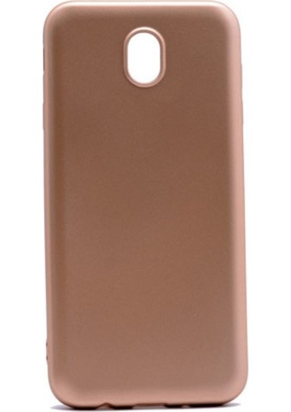 Samsung Galaxy J3 Pro Mat Premium Silikon Kılıf - Gold