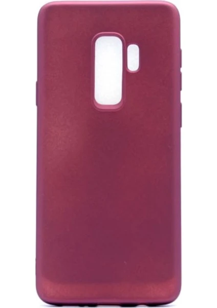 Tekno Grup Samsung Galaxy J5 Prime Mat Premium Silikon Kılıf - Bordo + Cam Ekran Koruyucu