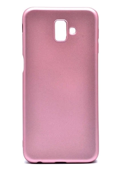 Tekno Grup Samsung Galaxy J6 Mat Premium Silikon Kılıf - Rose