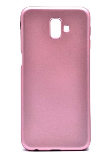 Samsung Galaxy J6 Mat Premium Silikon Kılıf - Rose + Nano Ekran Koruyucu