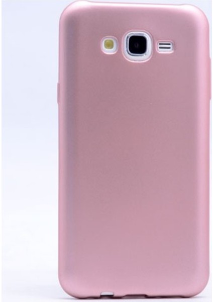 Samsung Galaxy J7 Mat Premium Silikon Kılıf - Rose