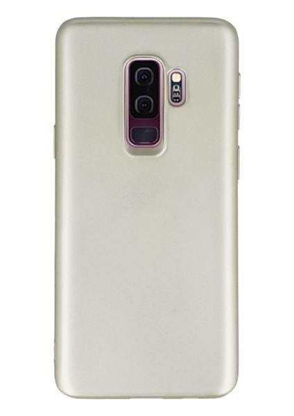 Samsung Galaxy J8 Mat Premium Silikon Kılıf - Gold