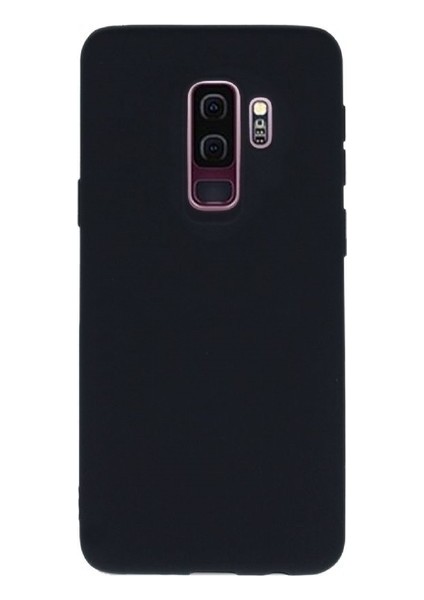 Samsung Galaxy J8 Mat Premium Silikon Kılıf - Siyah + Nano Ekran Koruyucu