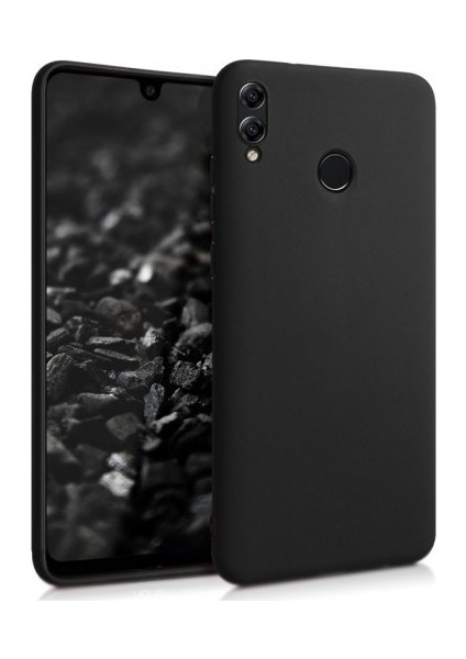 Samsung Galaxy M20 Mat Premium Silikon Kılıf - Siyah + Tam Kaplayan 6D Nano Ekran Koruyucu